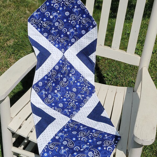 Paisley Table Runner Etsy