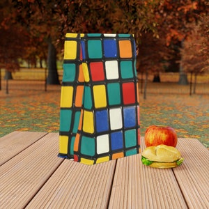 Rubiks Cube Lunch Bag