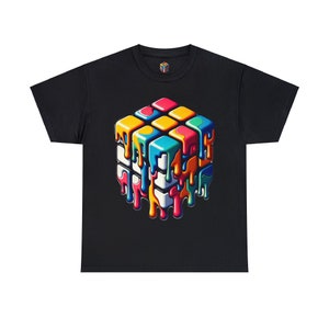 Rubiks Cube Melting T Shirt