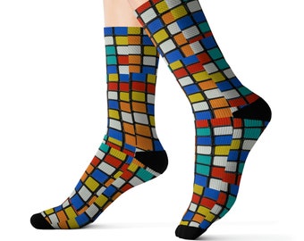 Rubiks Cube Socks