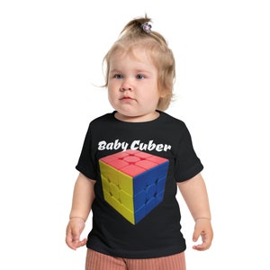 Rubiks Cube Baby Short Sleeve T-Shirt