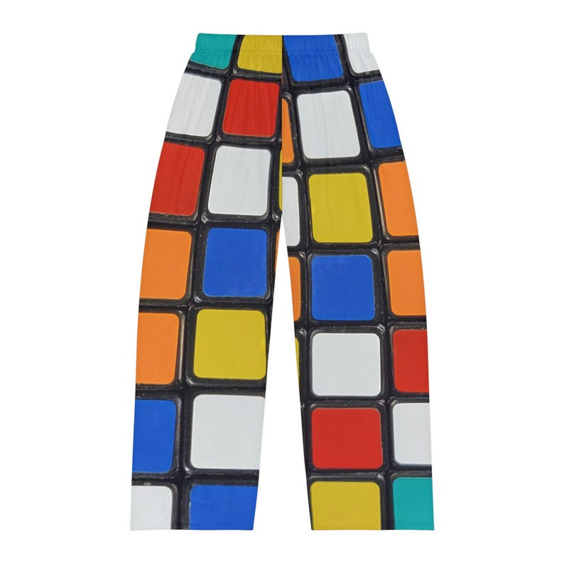 Rubiks Cube Men's Pajama Pants Etsy