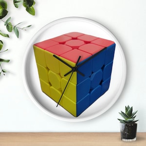 Rubiks Wall Clock