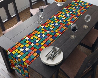 Rubiks Cube Table Runner