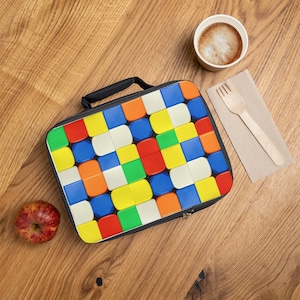 Rubiks Insulated Lunch Bag