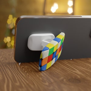 Rubiks Cube Phone Click-On Grip