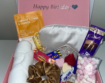 Personalised Pamper Gift Box - Self-care - Birthday  - Personal Hamper -Valentines - Mothers Day - Care Package - Spa Day - Pamper Box
