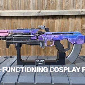 Cosplay Prop | Non-functioning | VK-47 - Flatline | Titanfall 2 | Apex  Legends | 3D Printed | Hand-Painted |