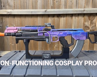 Cosplay Prop | Non-functioning | VK-47 - Flatline | Titanfall 2 | Apex  Legends | 3D Printed | Hand-Painted |