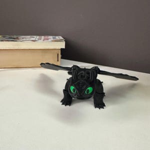 How to train your dragon articulated Toothless 3d printed