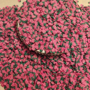 Fake Sprinkles - Very Strawberry - Use with Slime, Lip Gloss, Nail Designs, Resin Art, Crafts and Many More - Non-Edible