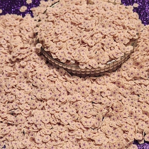 Fake Sprinkles - Roze en paarse lentebloemen - Gebruik met slijm, lipgloss, nagelontwerpen, harskunst, ambachten en nog veel meer - Niet-eetbaar