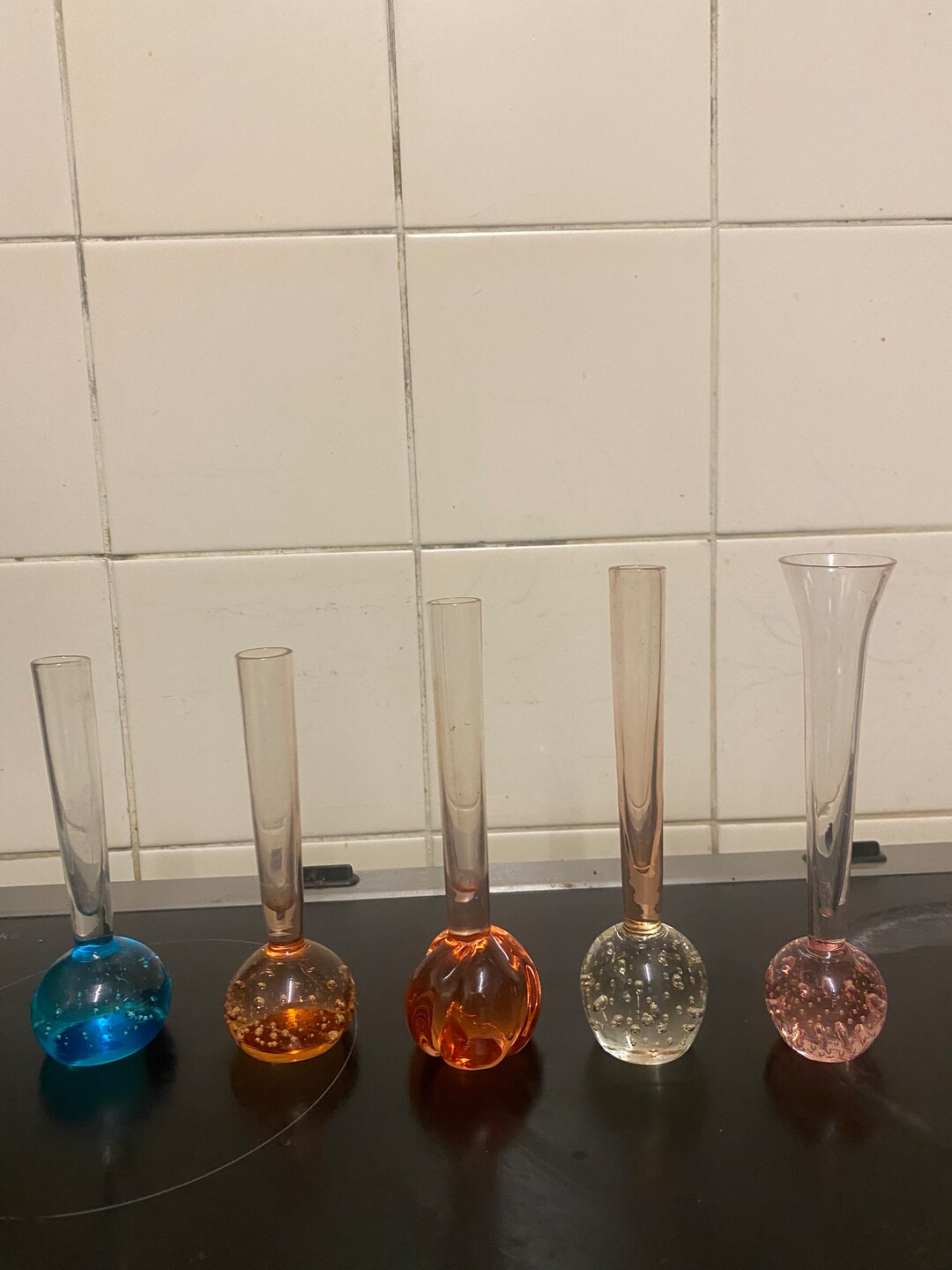 Vintage Bubble Vases Etsy