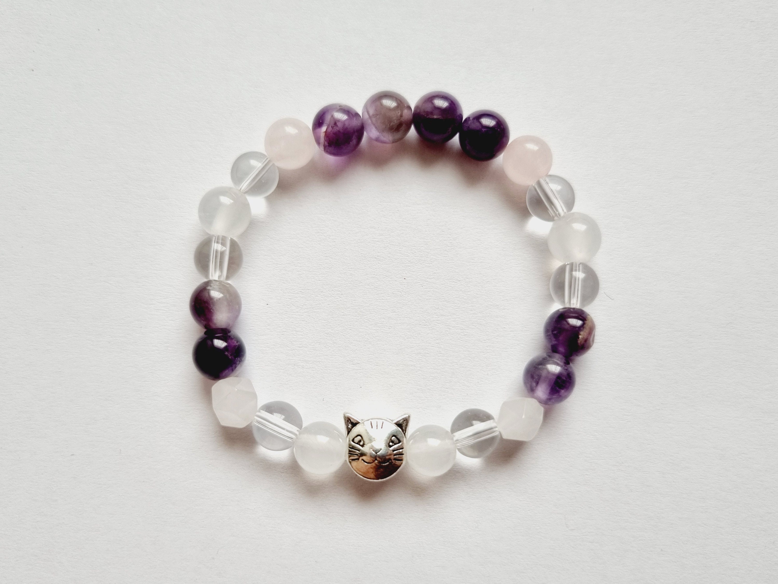 Bracelet En Quartz Rose – Pierres Naturelles 8 Mm – Qualité A