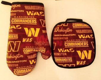 Washington Commanders Mitt and Potholder Set