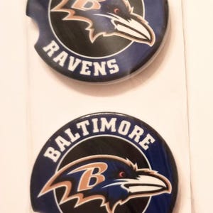 Baltimore Ravens Handmade Car Cupholders Coasters