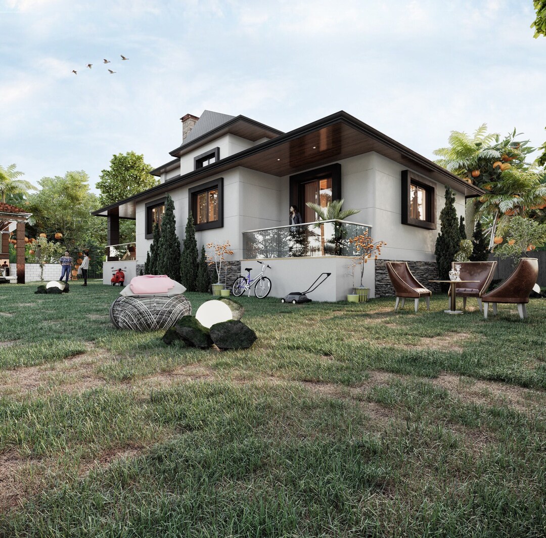 Charming Cottage House Plans, Modern Rustic Design With Natural Appeal ...