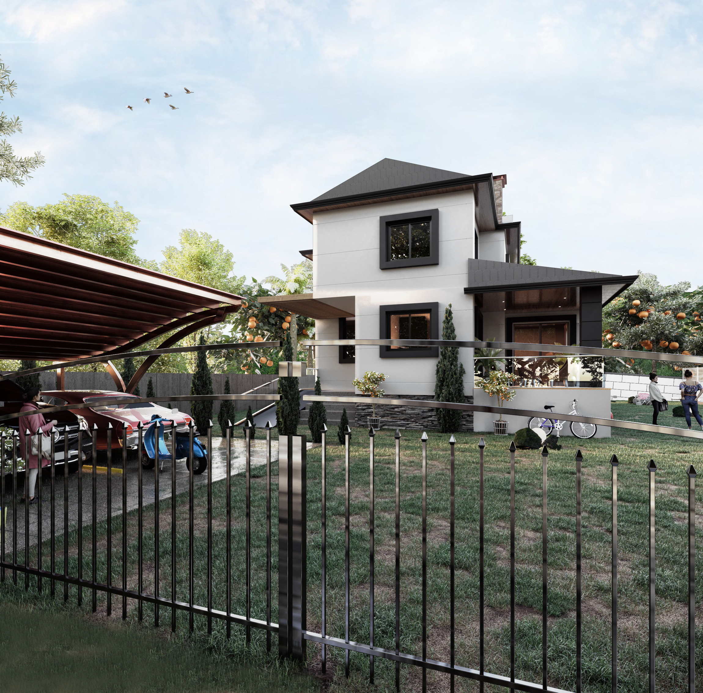 Charming Cottage House Plans, Modern Rustic Design With Natural Appeal ...