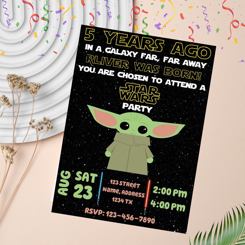 Baby yoda birthday Etsy