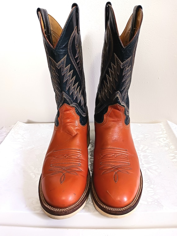 Vintage 10D Nocona Cowboy Boots - image 3