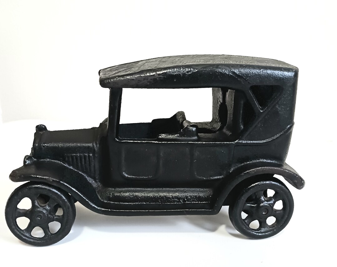 Antique Cast Iron Ford Model T Toy Etsy