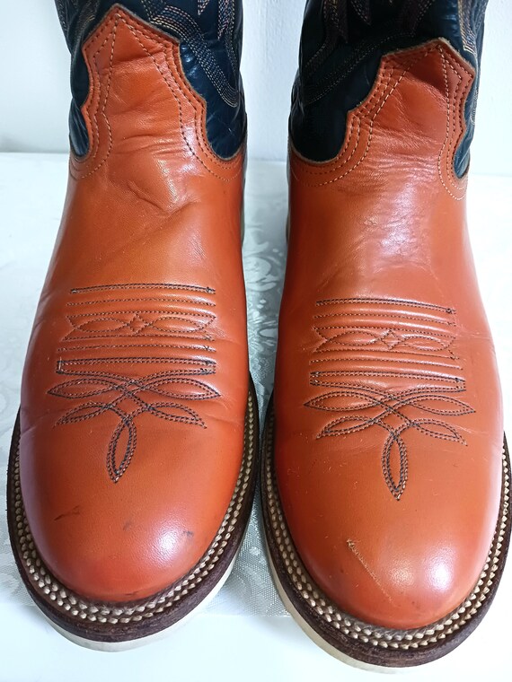 Vintage 10D Nocona Cowboy Boots - image 4