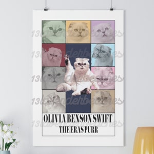 Olivia Benson Eras Premium Matte Vertical Poster