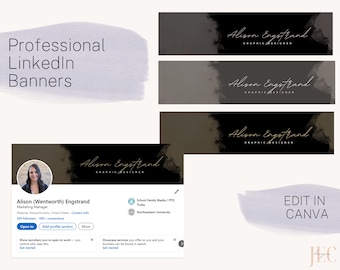 Linkedin-Banner, Linkedin-Branding, Linkedin-Banner-Canva-Vorlagen, bearbeitbarer Linkedin-Hintergrund, persönliches Branding, Linkedin-Profil