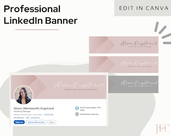 Linkedin Banner, Linkedin Branding, Linkedin Banner Canva Templates, Bearbeitbarer Linkedin Hintergrund, Persönliches Branding, Linkedin Profil