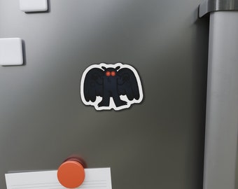 Mothman Cryptid Die-Cut Magnet