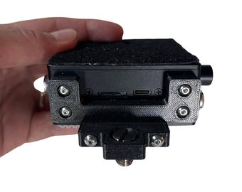 Preston MDR 5 Side Bracket with 3/8" Screw & ARRI Locating Pins
