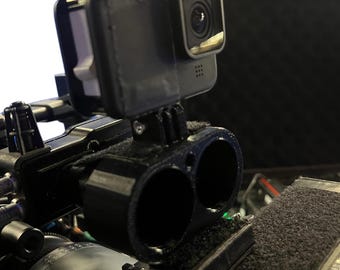 GoPro Mount for Cine RT Horns / Preston LR  – Bracket for Mounting Action Camera to Horn Unit | Film Set Camera Accessory