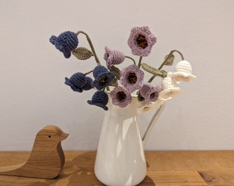Gehäkelte Glockenblume
