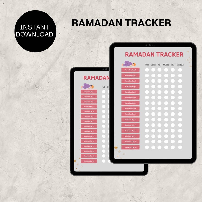 Salah Tracker Printable, Daily Salah Tracker, Salah Chart, Prayer Chart Kids, Prayer Tracker ...