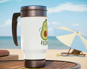 Caneca de viagem vegana