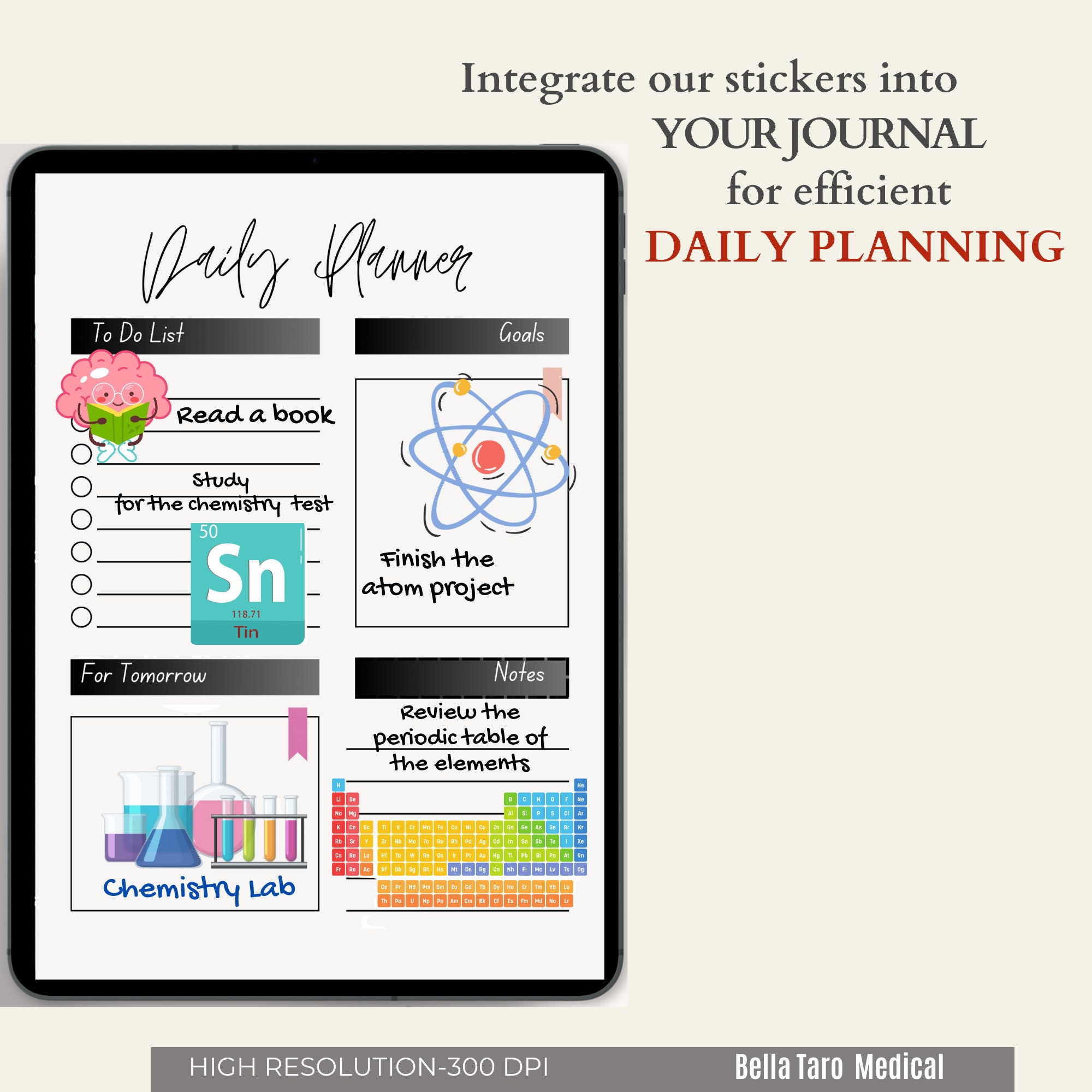 Chemistry Digital Stickers | 700 Pre-cropped Chemistry Science Stickers ...