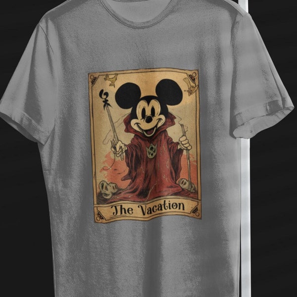 Gothic Disney Vacation Shirt | Witchy Tarot Disney Mouse Shirt | Witchy Vacation Shirt | Gothic Springbreak Shirt