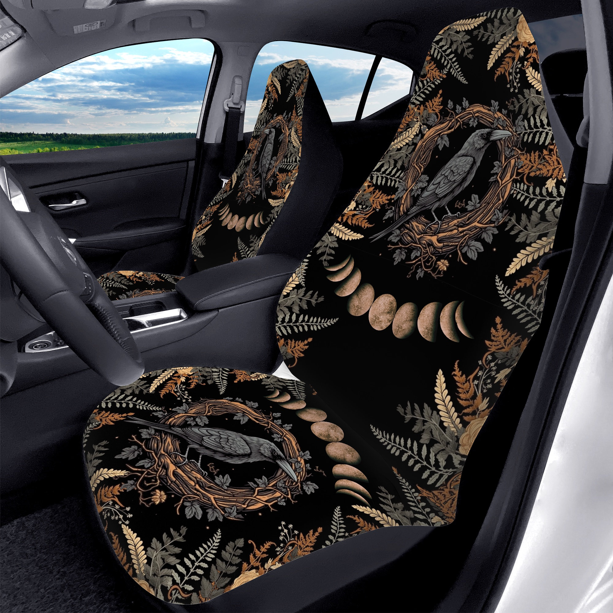Witch Steering Wheel Cover Halloween Occult Gothic Magic Auto Car Steering  Wheel Protector For Suv Car Accessories Universal - Steering Covers -  AliExpress