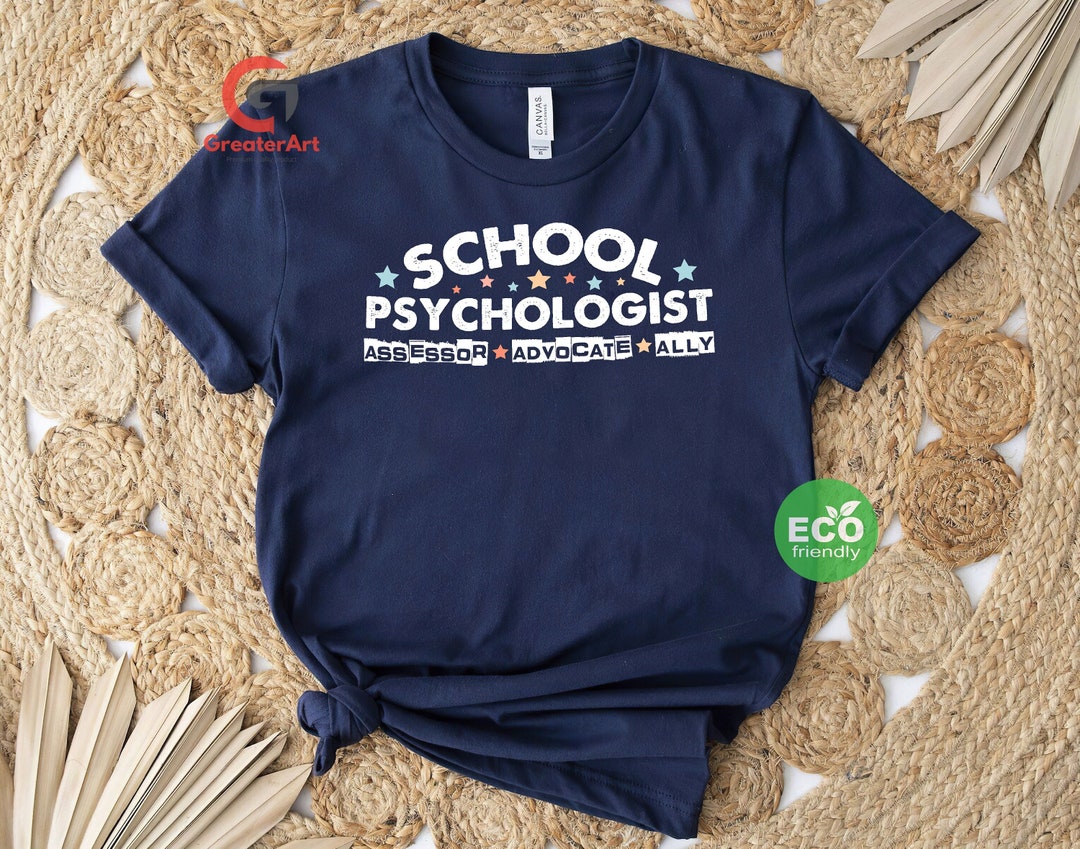 School Psychologist Shirt School Psych Shirt Psych Clothing Etsy