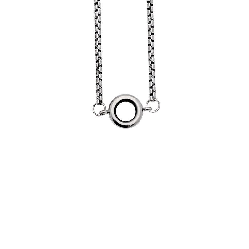 Snogo Necklace Silver Thick