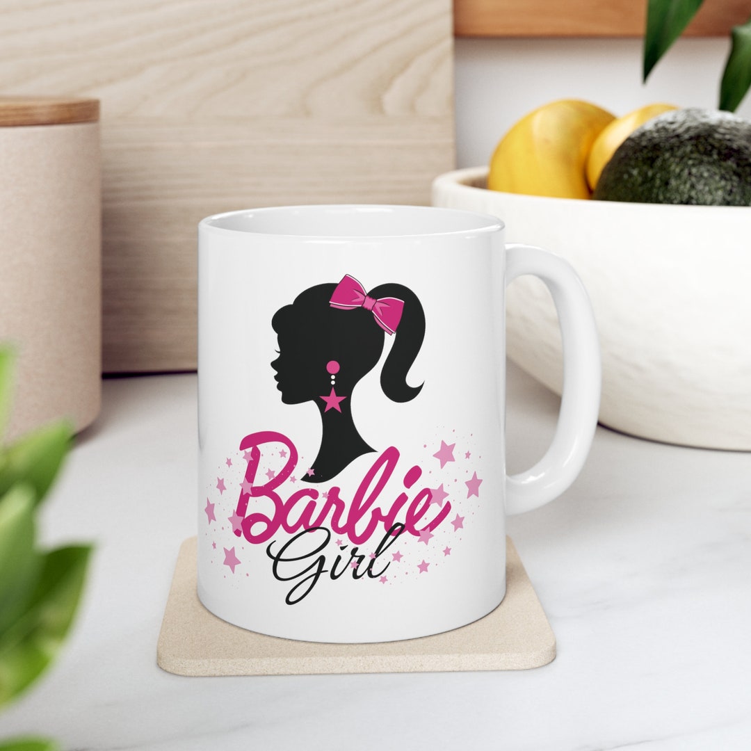 Barbie Coffee Mug Barbie Cup Barbie Girl Personalized - Etsy