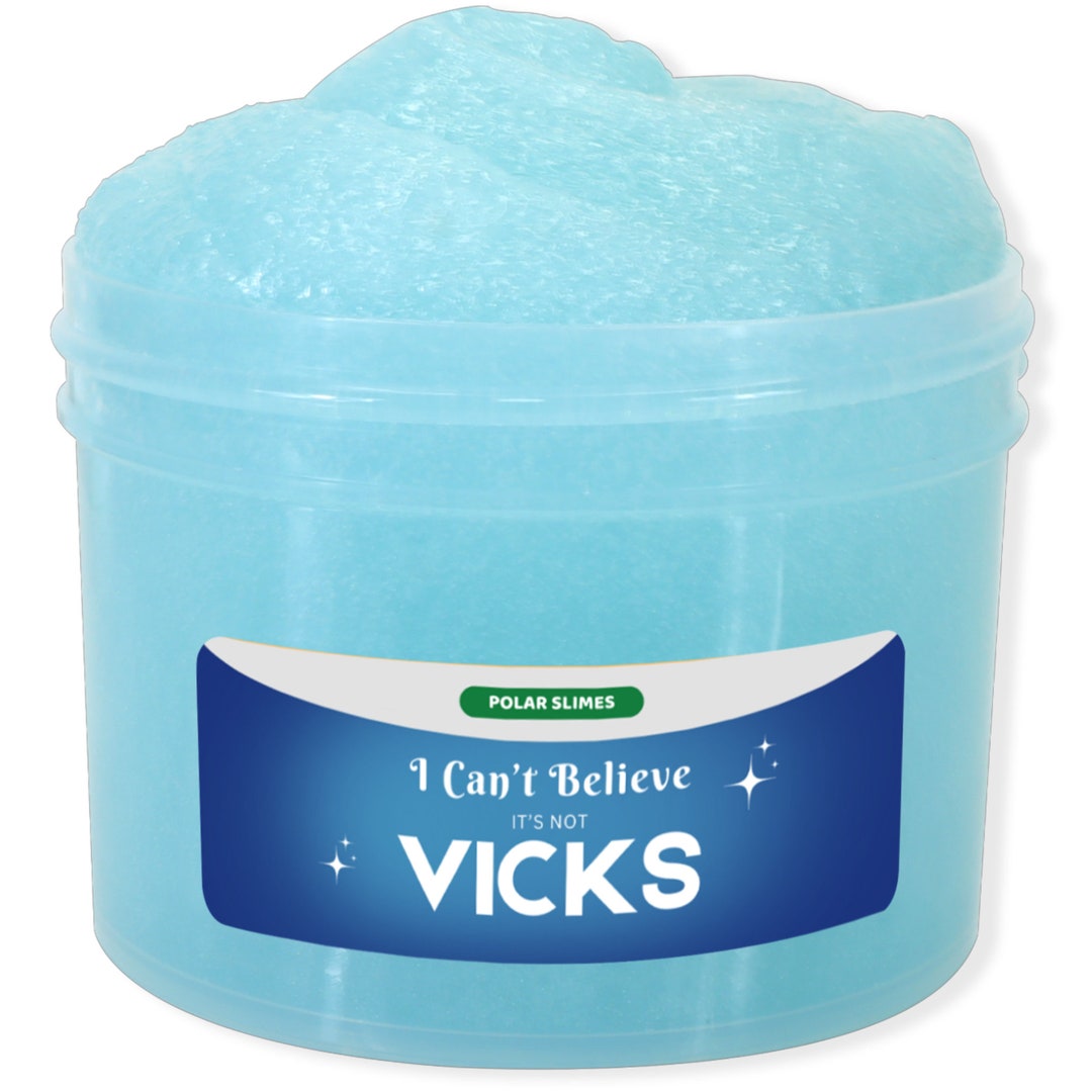 Vapor Rub Scented Vick Sinus Relief Winter Jelly Slime Etsy