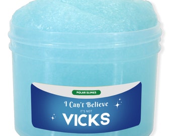 Vapor Rub Scented Sinus Relief Winter Jelly Slime