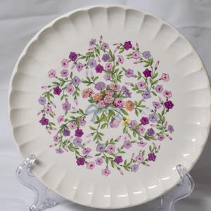 Vintage W S George Bolero Dinner Plates | Fiesta Pattern | Set of Four |