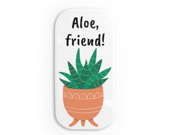 Aloe Friend Adjustable Phone Click-On Grip