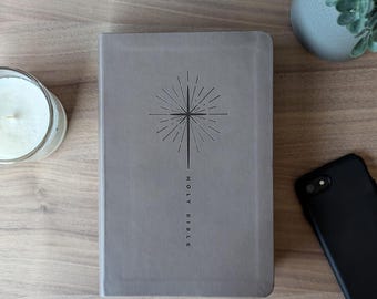 Personalized NLT Premium Gift Bible  | Tan | Red Letter Bible