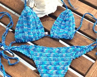 Handmade crochet bikini