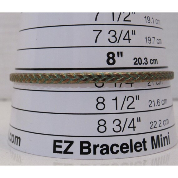 3 Bangle Bracelets Stackable Boho Retro Grunge St… - image 4