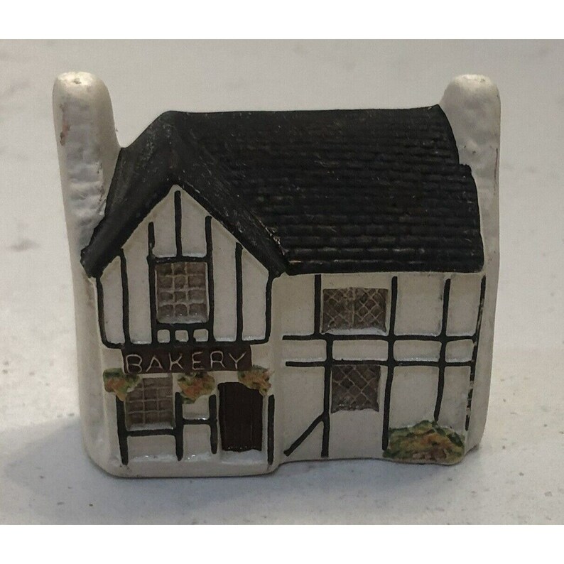Vintage UK Philip Laureston Bakery Miniature Ceramic House UK Etsy