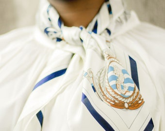 Machimara Women's Navigator Neck/Head Scarf | 100% Satin | Silky feel | Gifts